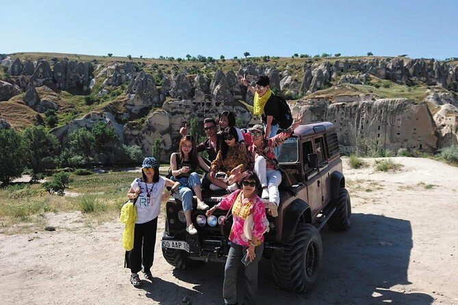 2-Hours Cappadocia Jeep Safari Tour from Goreme with Pick Up - Stop-by-Stop: Göreme National Park to Rose Valley Panorama