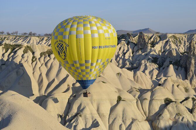 Cappadocia Balloon Ride with Breakfast, Champagne AT GOREME OVER - Getting Picked Up Before the Sun Shows Up