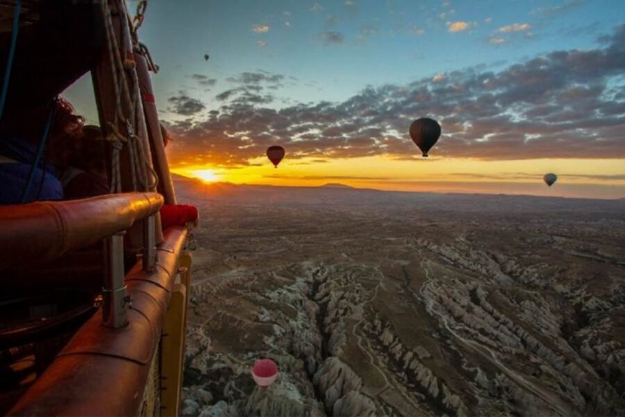Cappadocia: Blue Tour and Sunrise Balloon Tour - Underground City: Stables, Cellars, Churches, and Wineries