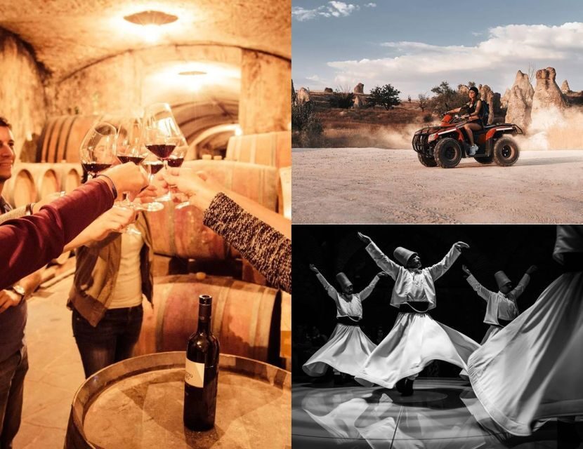 Cappadocia: Combo Tour with Wine Tasting and Adventure Tours - Wine Tasting at Wine Factory Ürgüp: What You’ll Learn and Taste