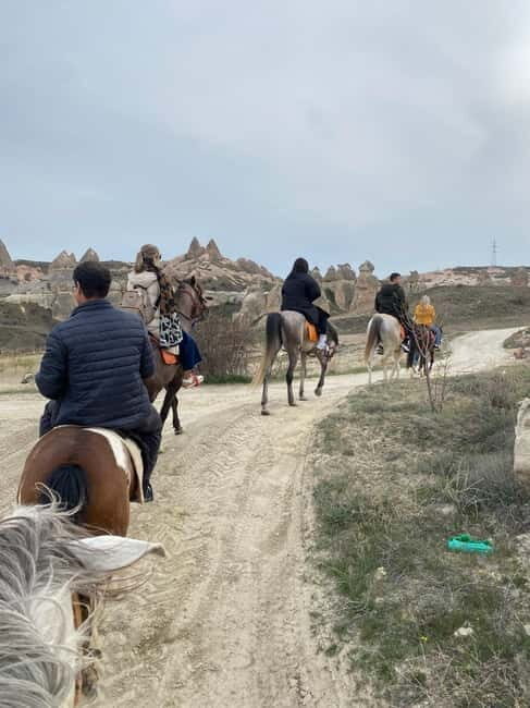 Cappadocia horse tour - What You’ll Ride Through: Rose, Love, Red, and White Valleys