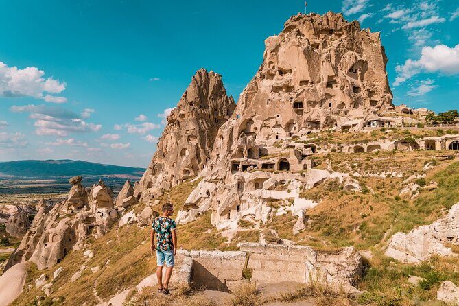 Cappadocia Instagram Half Day Tour - Lucky Horse Ranch: a posed ride beside the cave scenery