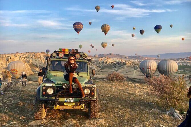 Cappadocia Jeep Safari tour - Ortahisar Castle from outside: the quick “wow” stop