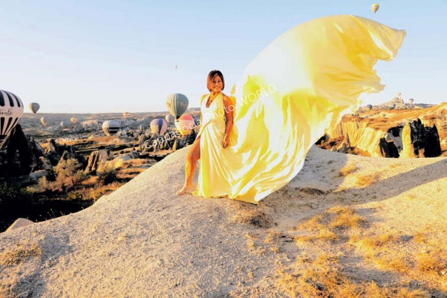 Cappadocia Photoshoot with Flying Dress - The Göreme Timing: Photo Stops and Sunrise/Light Choices
