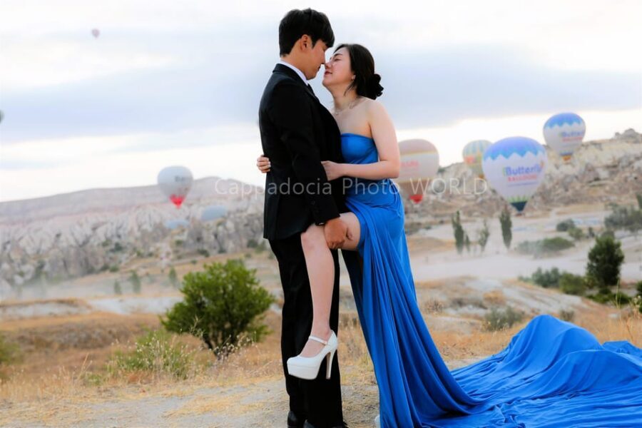 Cappadocia Photoshoot with Flying Dress - The Flying Dress Part: Dressing for Motion (Not Just Photos)