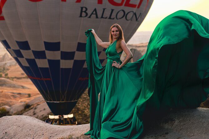 Cappadocia Private Photo Shoot with Flying Dress & Hotel Pickup - Transport, Vintage-Car Style Sightseeing, and the Reality Check
