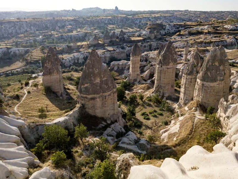 Cappadocia: Red Tour with Lunch & Pottery Demonstration - Love Valley: giant rock forms and an easy photo break