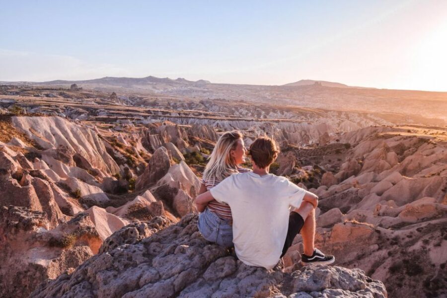 Cappadocia: Red Valley Trek and Kaymakli Underground City - Red Valley hike: 4km through sandstone ridges and big views