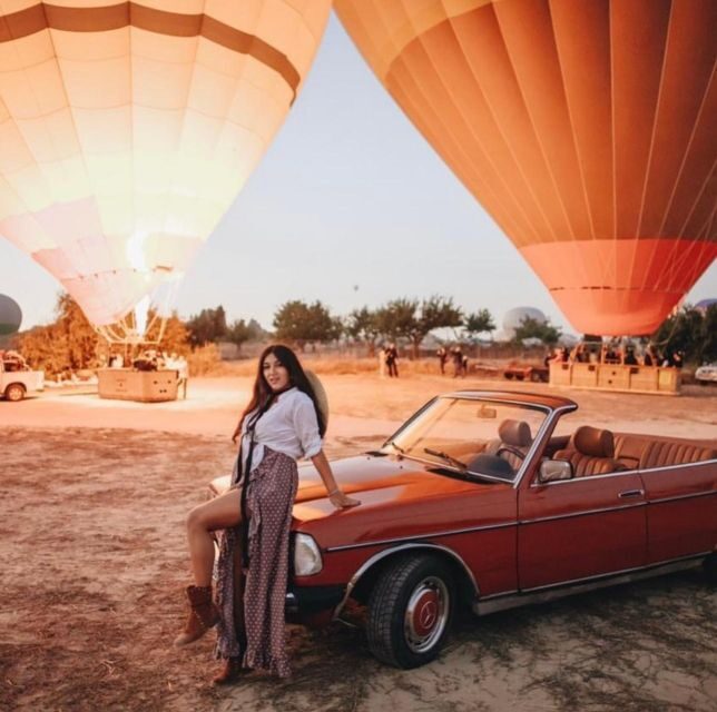 Cappadocia: Sunrise, Day Tour & Sunset Classic Car Tour - Your driver’s real superpower: photos, videos, and pose help