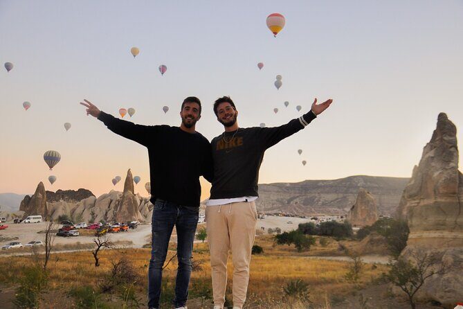 Cappadocia Sunrise Hot Air Balloon Watching Tour With Audio Guide - Stop 2: Love Valley (Balloons Over the Fairy Chimneys)