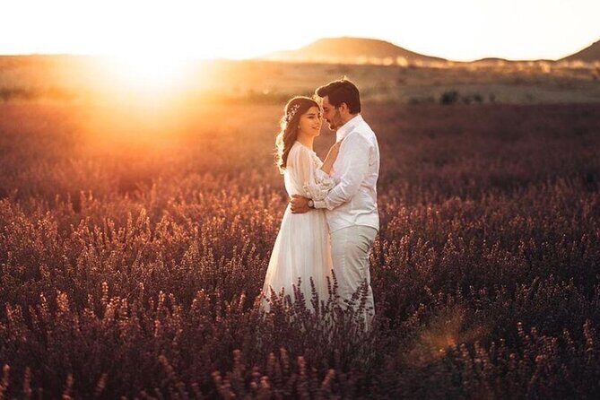 Cappadocia Sunset Lavender Farm Tour w/Wine - The Lavender Bouquet for Women: A Small Gift With Big Photo Value