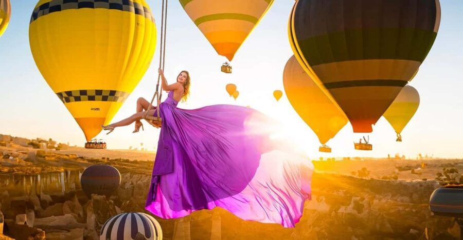 Cappadocia: Taking photo with Swing at hot air balloon view - Price and Value: Why $803 Can Make Sense Here
