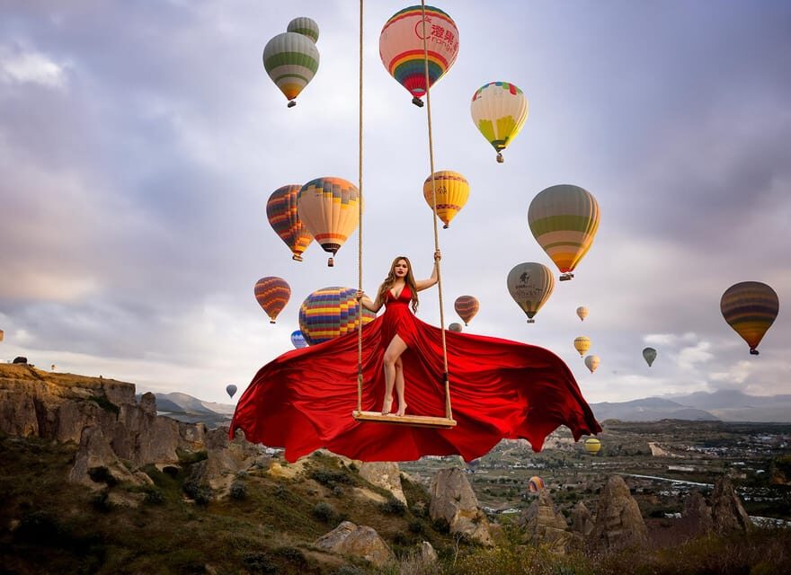 Cappadocia: Taking photo with Swing at hot air balloon view - Who This Experience Fits Best (and Who Might Be Happier Elsewhere)