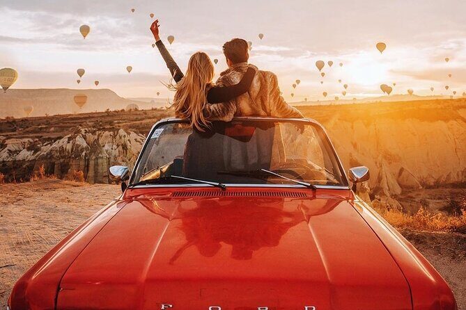 Classic Car Tour in Cappadocia Sunrise/Sunset - Çavuşin and Cavuşin Castle: Rock Churches Named St John the Baptist