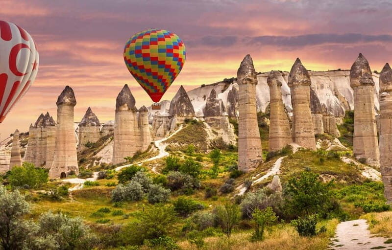 Full Day Cappadocia Red and Green Combined Tour - Pasabag (Monks Valley) and Devrent Valley: fairy chimneys up close