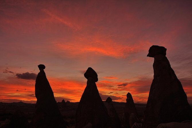 Full Moon Walk in Cappadocia - Red Valley walk: shadows, volcanic colors, and cave churches