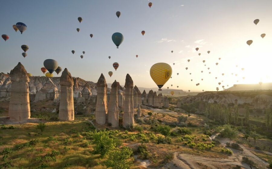 Goreme: Sunrise Hot Air Balloon Flight over Cappadocia - The Best Part: Central Launch Over Famous Fairy Chimneys