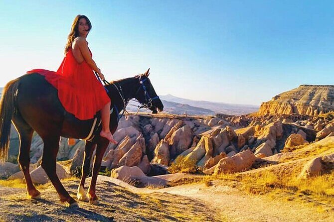 Horse Riding in Cappadocia in fairy chimeys - Cavuşin Cave Houses and Churches: A Quick Start With Real Atmosphere