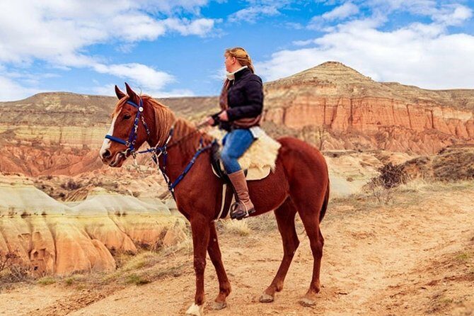 Horse Riding in Cappadocia in fairy chimeys - Rose Valley at Different Light: Where Fairy Chimneys Take Over