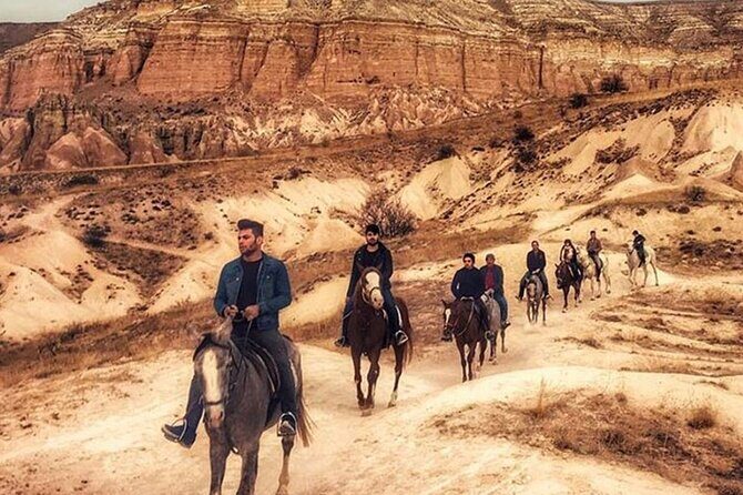 Horse Riding in Cappadocia in fairy chimeys - Sunset Point Photos: Make the Most of the Final View