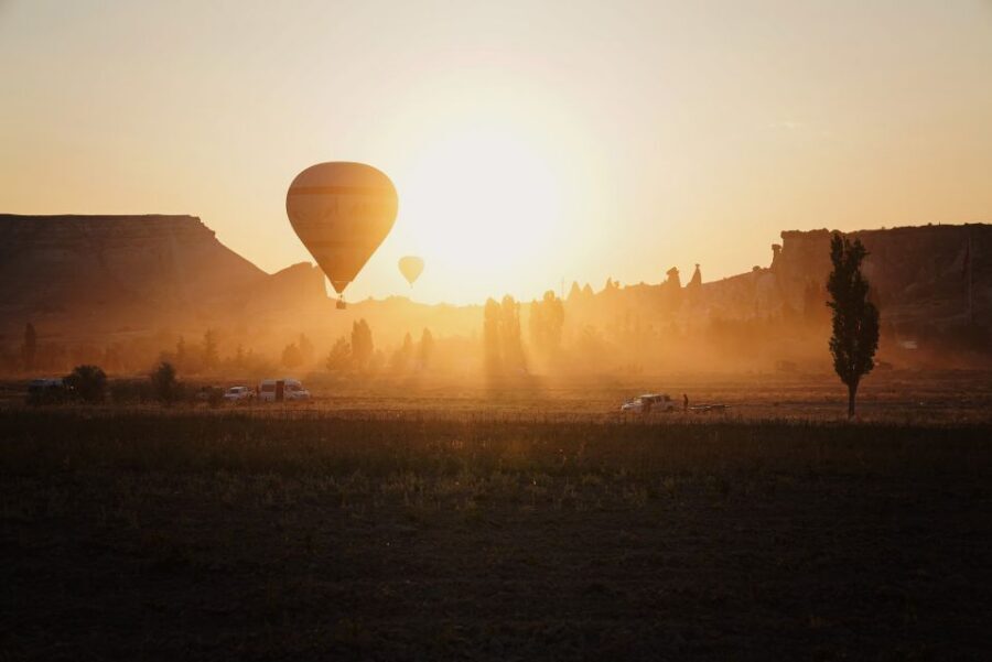 Hot air balloons in Goreme red valley - Key Things I’d Focus On