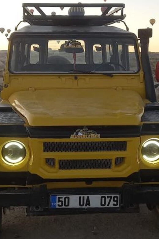 Private Cappadocia Jeep Safari Tour - Pickup and Drop-off: The Central-Town Convenience Game
