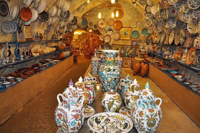 Private kaymakli Underground City, Cavusin and Pottery Tour - Cavuşin Castle and Cave Houses: The Mountain-Top View Stop