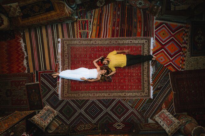 Private Photo & Drone Session in Carpet Gallery - Itinerary in two stops: how it plays out in real life