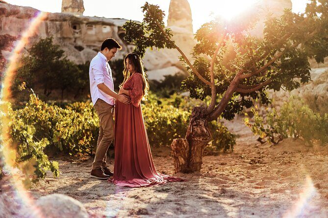 Professional Photo Shoot in Cappadocia - In Sunrise with Hot Air Balloons - Love Valley and Red Valley: how the locations shape your photos