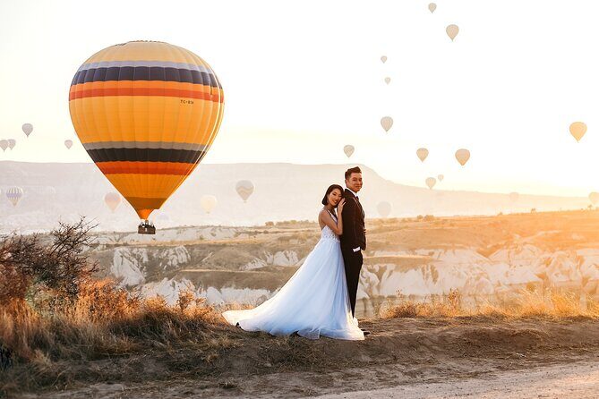 Professional Photo Shoot in Cappadocia - In Sunrise with Hot Air Balloons - The 120-minute flow: what usually happens during the shoot